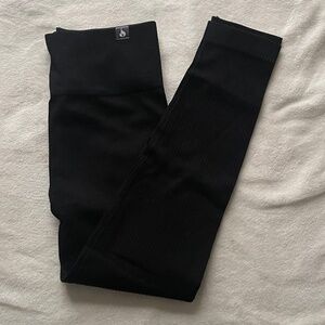 Ryderwear Rib Seamless High Waisted Leggings Black (S)